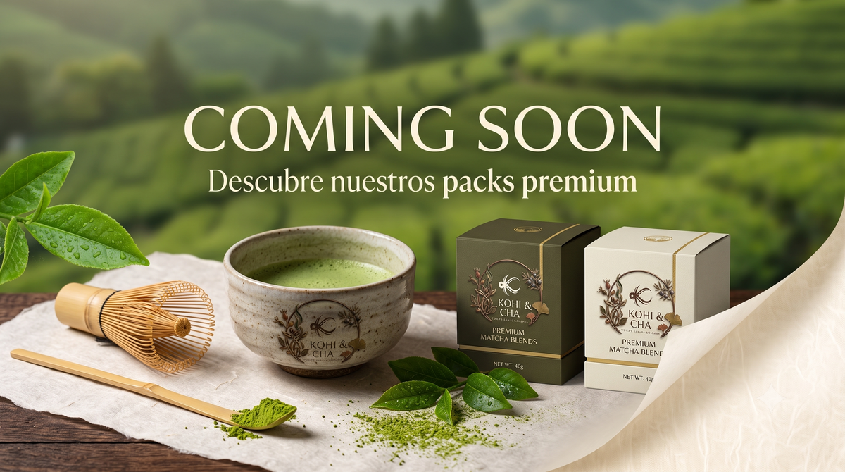 KOHI & CHA — Packs Premium, disponibles muy pronto