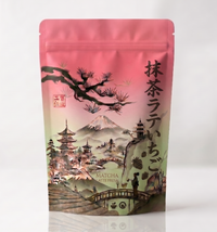 Matcha Latte Fresa — detalle del envase