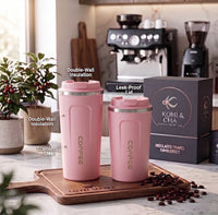 Vaso Térmico ThermoWave - color Rosa